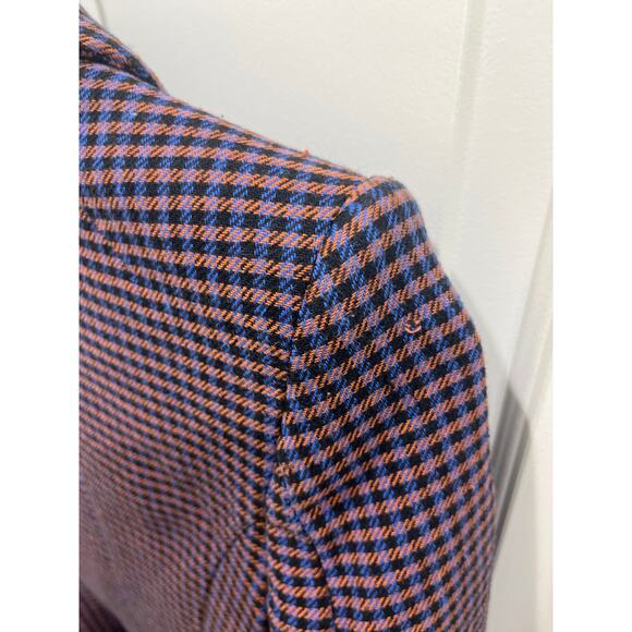 & Other Stories Houndstooth Hourglass Blazer Sz 0 - Picture 11 of 13